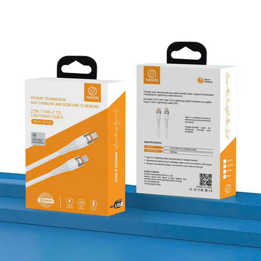 Cáp Sạc Nhanh 27W - HS C36