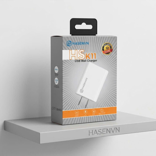 Củ Sạc 2.1A Hasenvn - HS K11